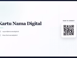 Beralihlah dari Kartu Nama Kertas, KartuNamaDigital.id Resmi Diluncurkan: Hadirkan Solusi Profil Profesional Interaktif Berbasis QR Code