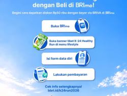 Dukung Gaya Hidup Aktif, BRI Region 11 Yogyakarta Hadirkan Promo Tiket K24 Run 2026 melalui BRImo