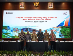 RUPSLB 2026 Waskita Beton Precast, Setujui Delegasi Kewenangan Persetujuan RJPP dan RKAP